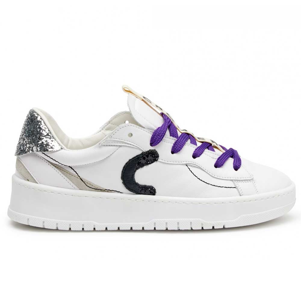 CROMIER Sneakers Cromier donna Alpha bold bianche<BR/><BR/> C3S3 MOUSSE BIANCO 
