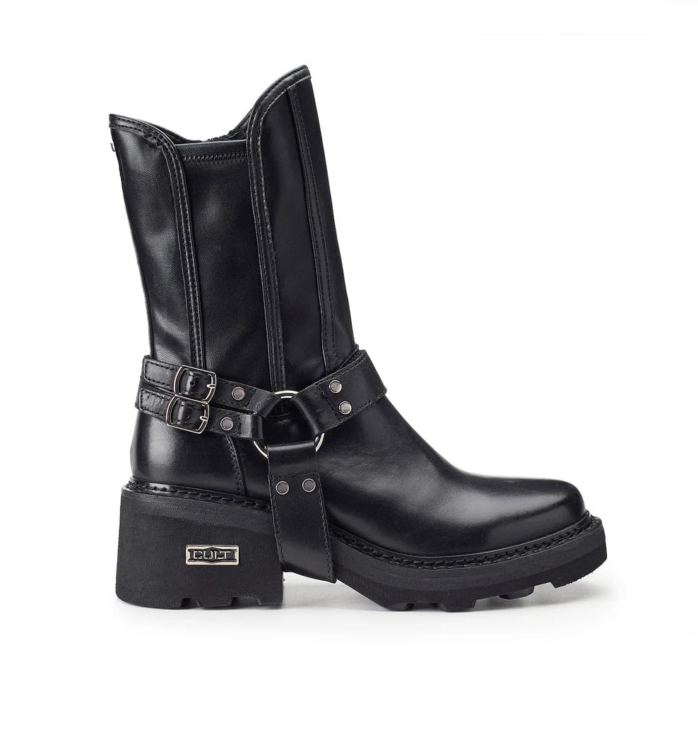 CULT Anfibi Cult donna grace 4311 clw pelle A24 CLW431100 LEATHER BLACK 
