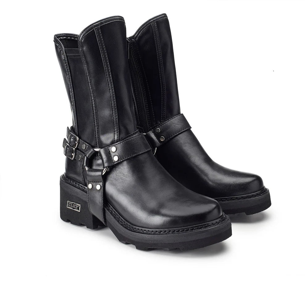 CULT Anfibi Cult donna grace 4311 clw pelle A24 CLW431100 LEATHER BLACK 
