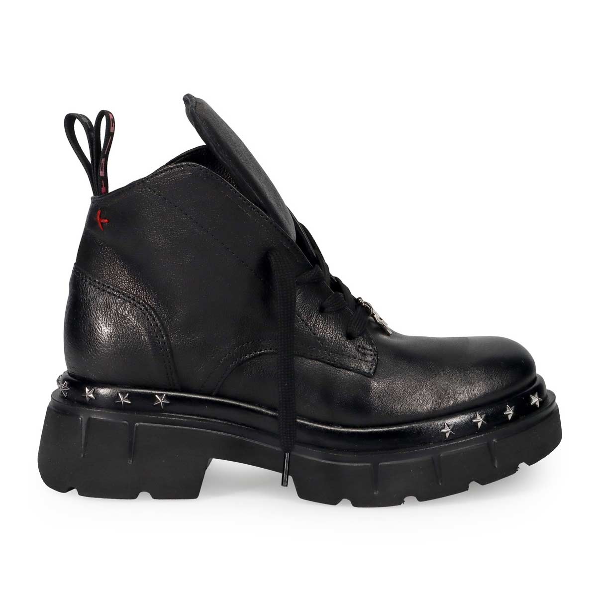 GIO+ Stivaletti Gio+ donna Cora 08 neri<BR/> CORA08 COMBI BLACK 