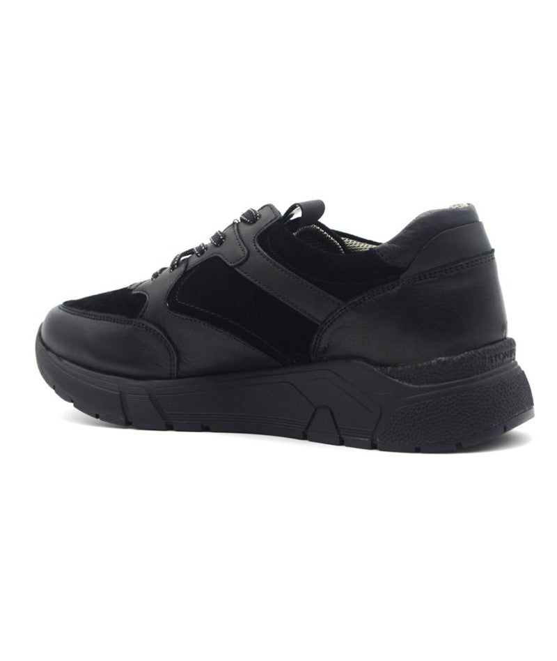 STONEFLY Sneakers Stonefly uomo 221569 action 31 calf nere AI 221569 000 ACTION 31 