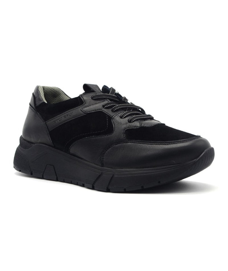 STONEFLY Sneakers Stonefly uomo 221569 action 31 calf nere AI 221569 000 ACTION 31 