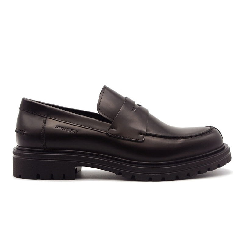STONEFLY Mocassino stonefly uomo 221714 alex 6 brush off pelle coffe AI 221714 M94 ALEX 6 