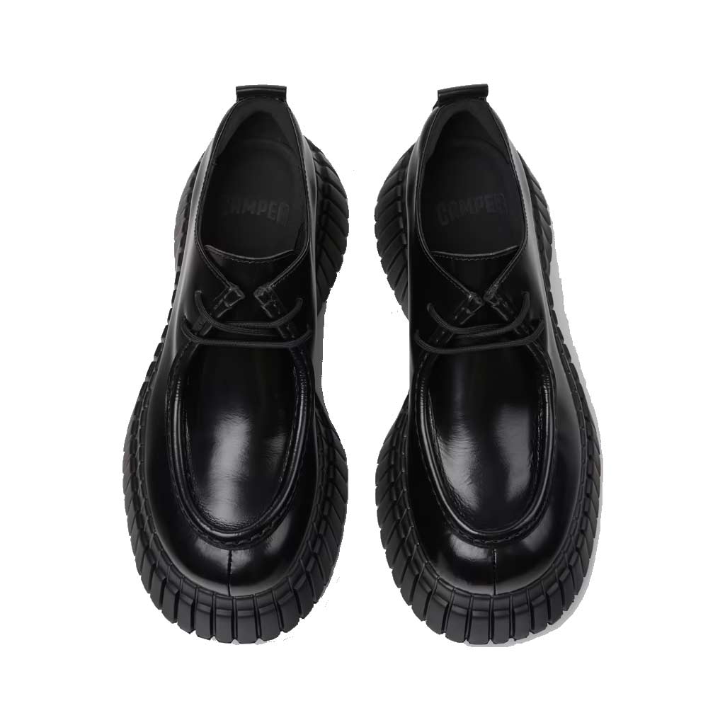 CAMPER Stringate Camper donna K201678 Pix BCN nere pelle<BR/> K201678 001 PIX BCN 