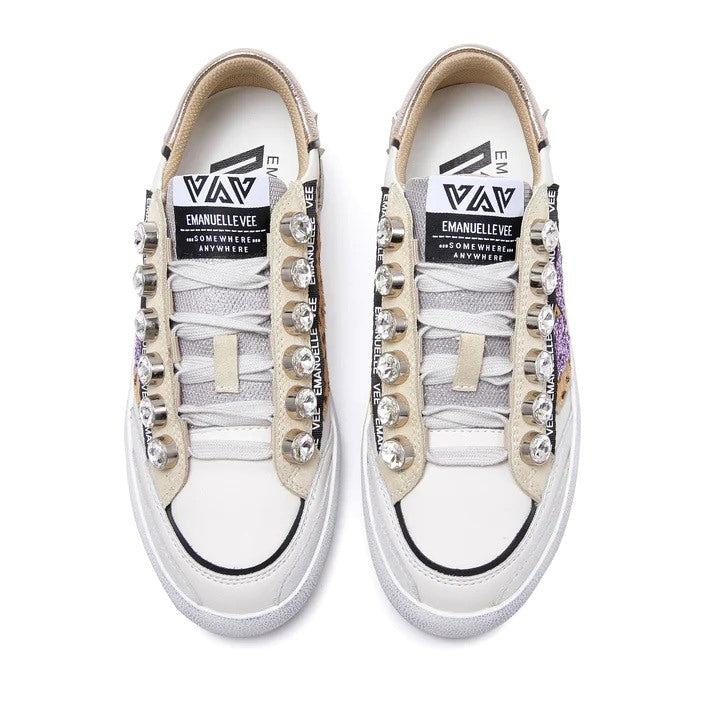 EMANUELLE VEE Sneakers emanuelle vee donna olivia 452p combi A25 452P-500-14 P003 CB MUA 