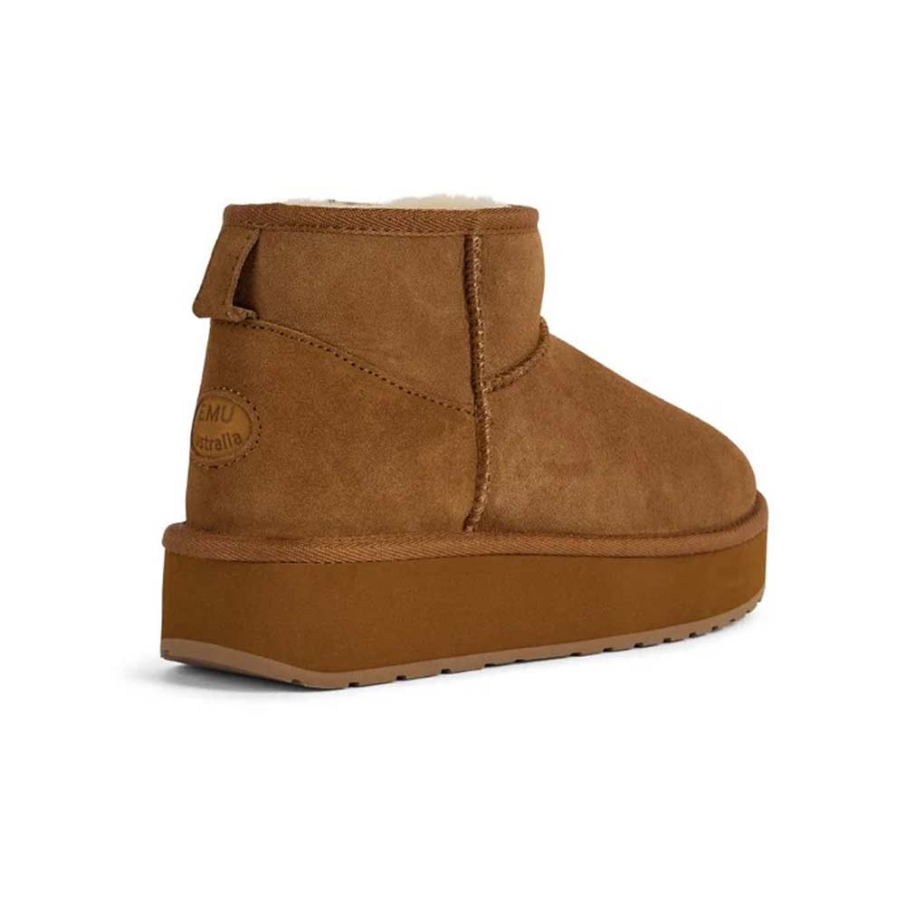 EMU Stivaletti donna Emu Stinger Micro Flatform 2.0 chestnut<BR/> STINGER MICRO FLATFORM 2.0 W13296 CHESTNUT 