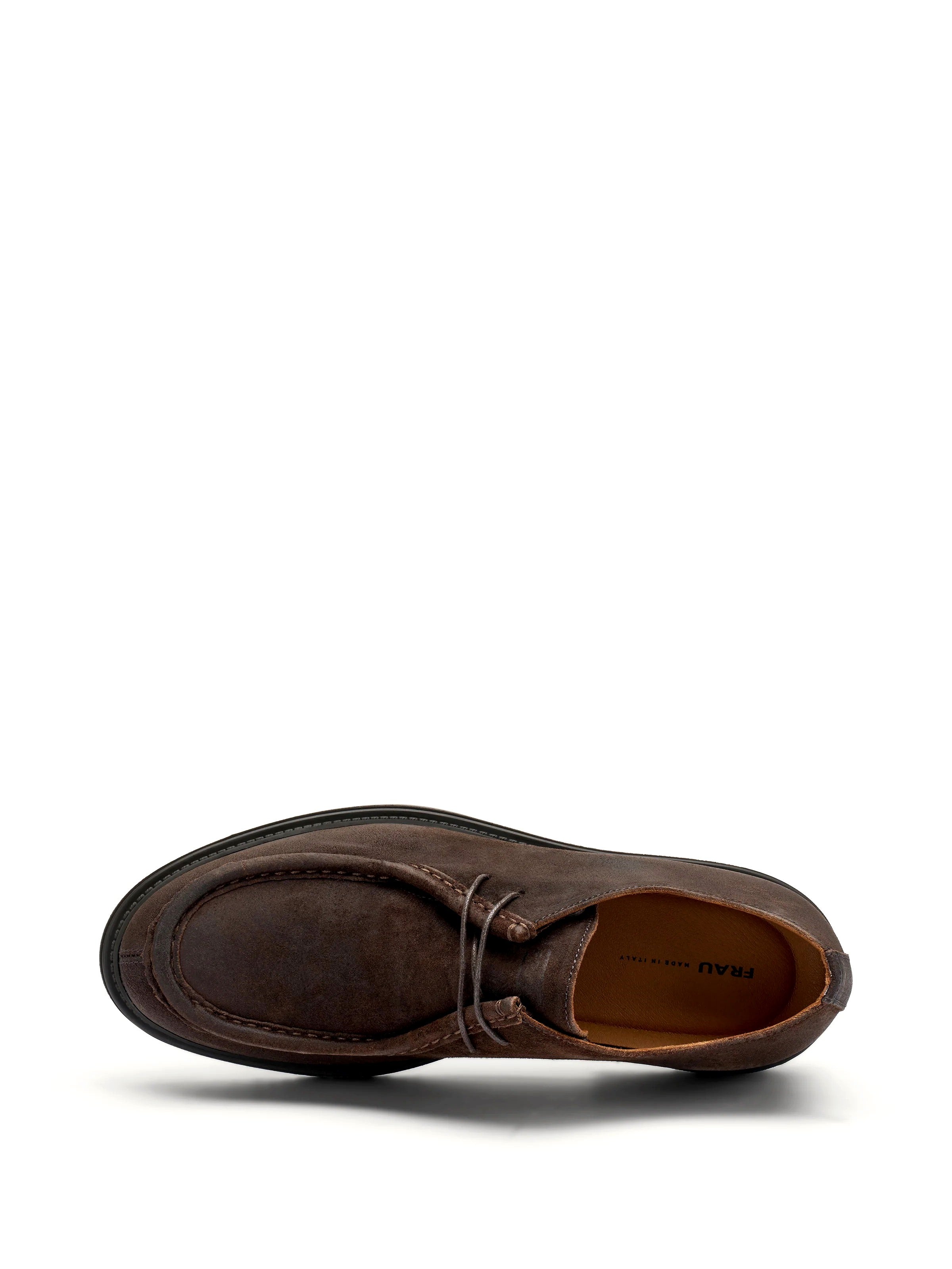 FRAU Stringata frau uomo 74a6 rustic brown a25 74A6 RUSTIC BROWN 