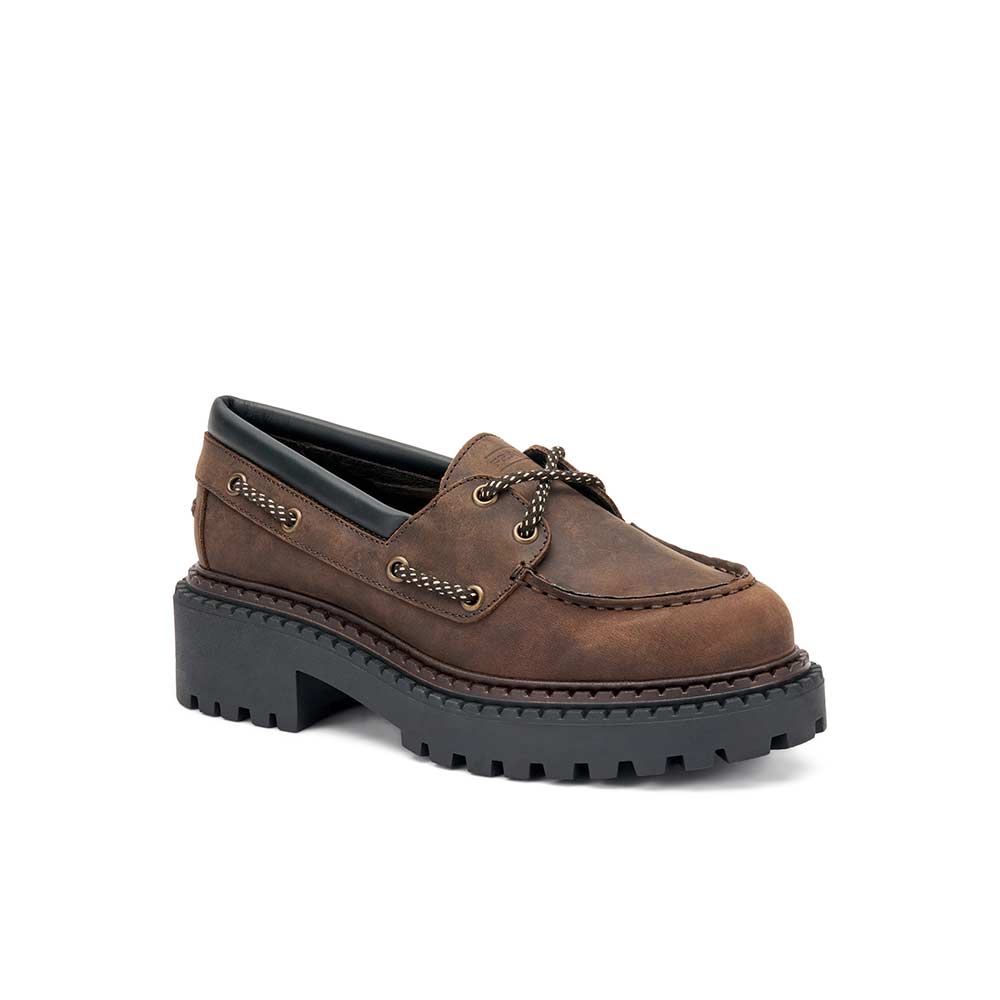 FRAU Mocassino Frau donna 78E6 testa di moro 78E6 CRAZY T.MORO 