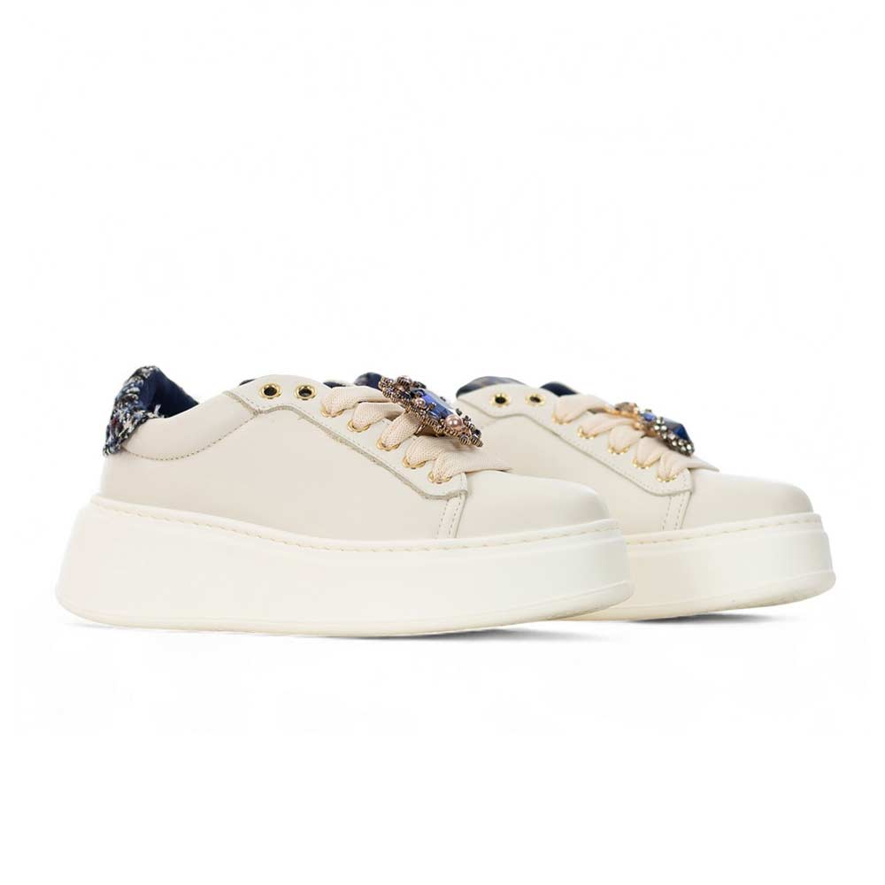 GIO+ Sneakers Gio+ donna PIA424A panna PIA424A COMBI PANNA CHIC 