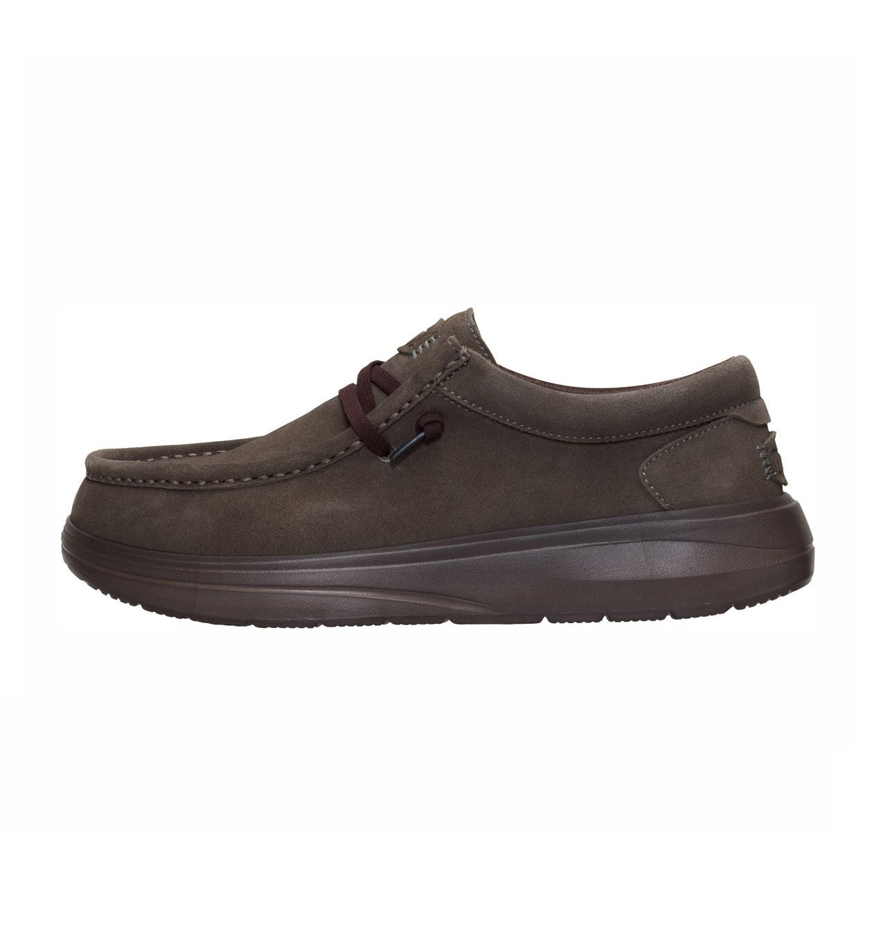 HEY DUDE Stringata Hey Dude uomo Wally comf suede 419752 a25 41975 2KU WALLY COMF SUEDE 