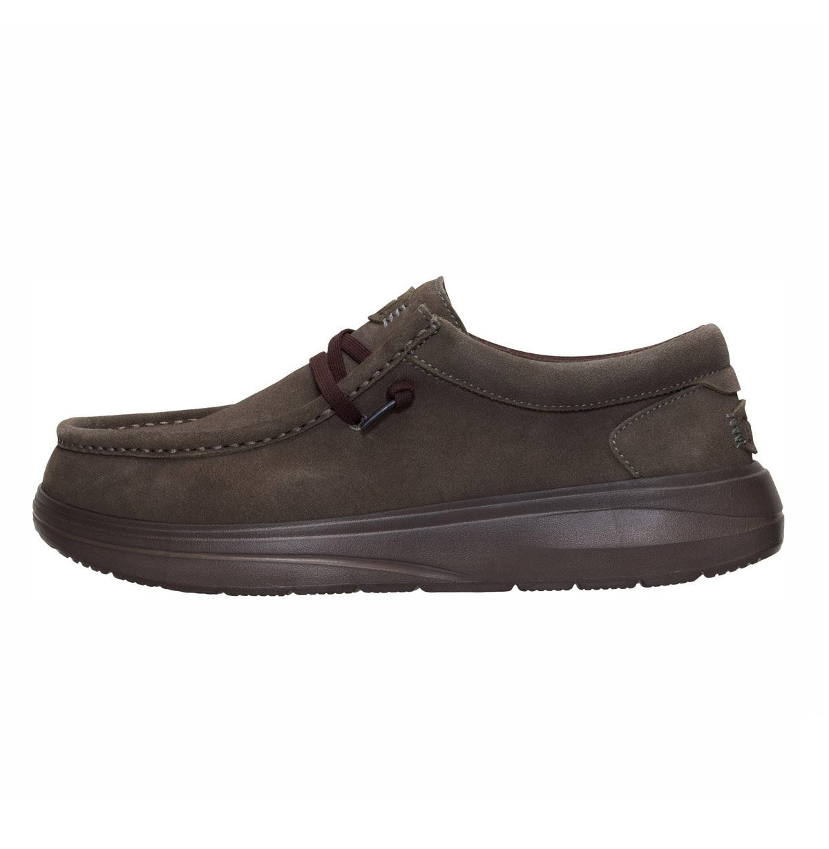 HEY DUDE Stringata Hey Dude uomo Wally comf suede 419752 a25 41975 2KU WALLY COMF SUEDE 