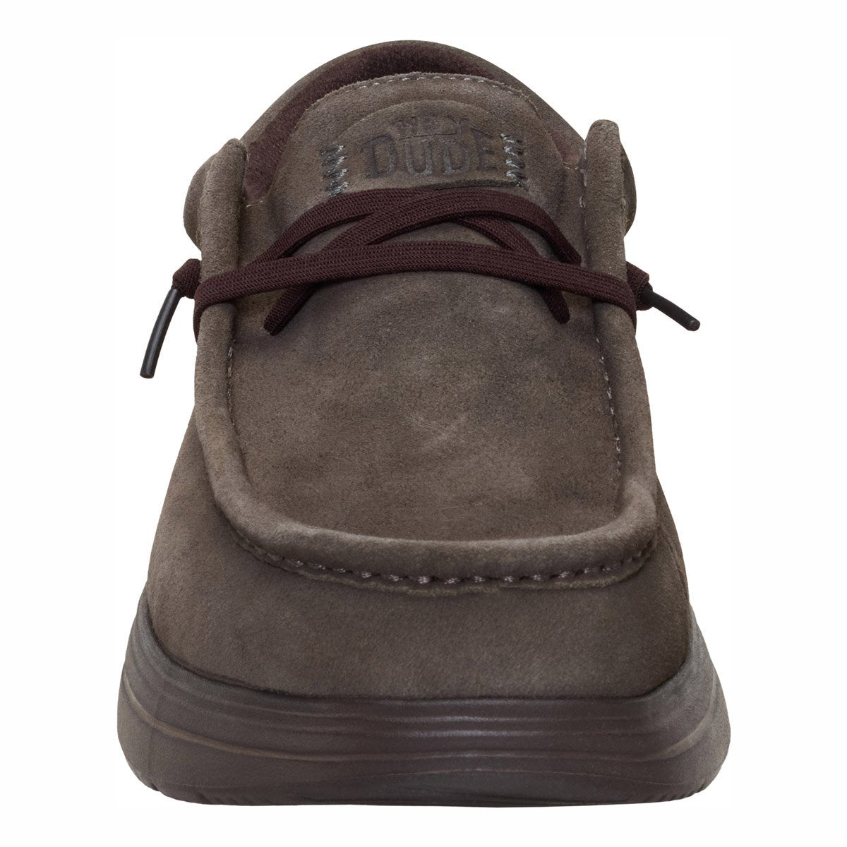 HEY DUDE Stringata Hey Dude uomo Wally comf suede 419752 a25 41975 2KU WALLY COMF SUEDE 