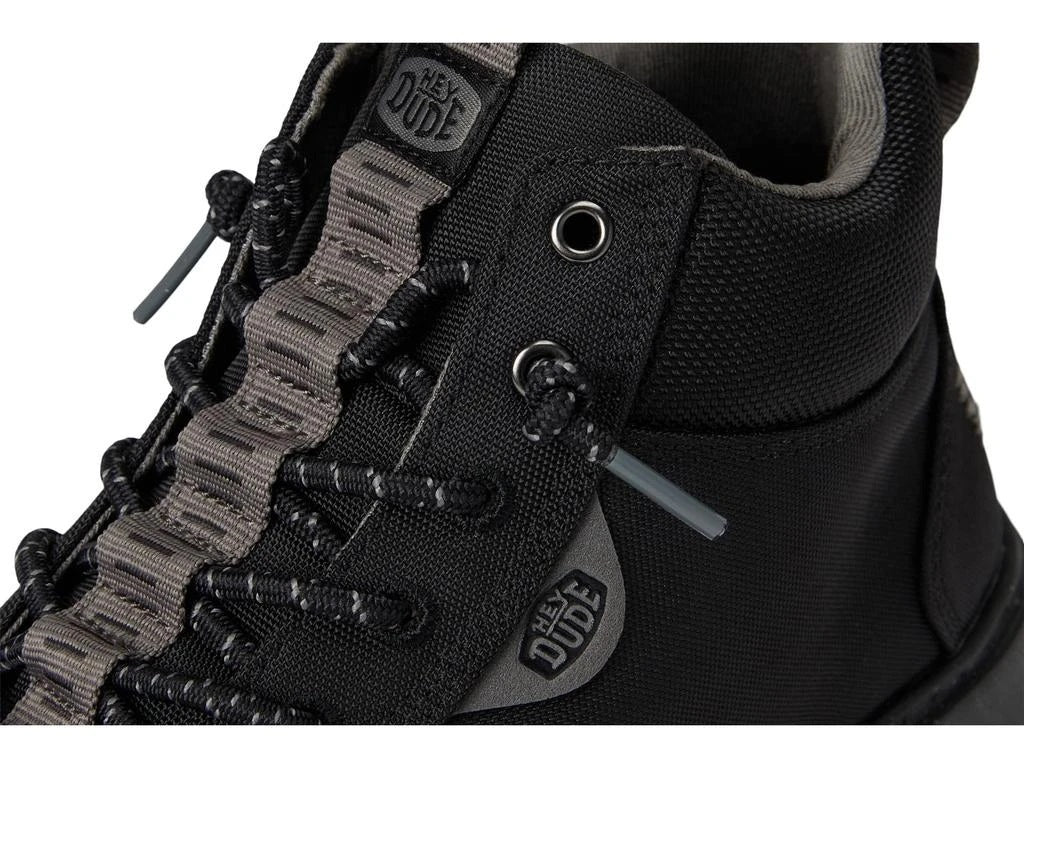 HEY DUDE Stivaletto Hey Dude uomo tahoe nylon black a25 42058 0NS TAHOE NYLON 