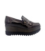 Mocassino lorenzo mari donna clea 02 venice mogano A25