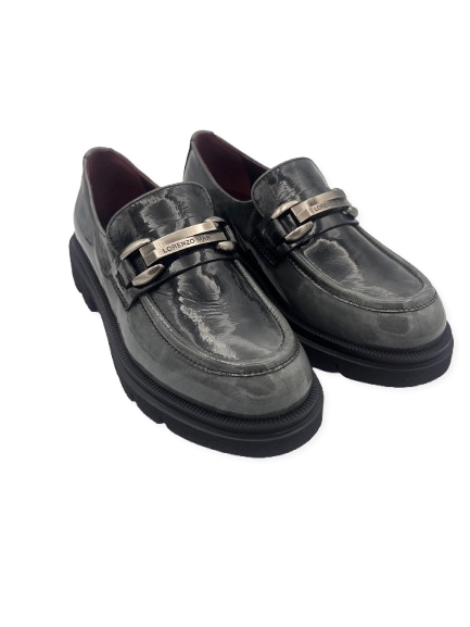 LORENZO MARI Mocassino lorenzo mari donna laila01 montreal black a25 LAILA 01 MONTREAL BLACK 