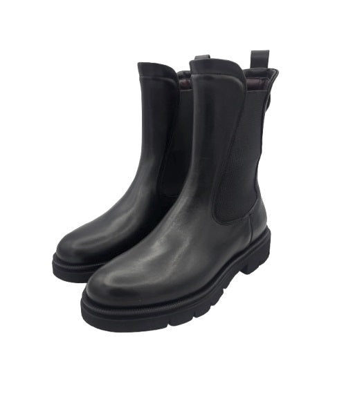 LORENZO MARI anfibi lorenzo mari donna laila 03 vitello nero A25<BR/> LAILA 03 VITELLO NERO 