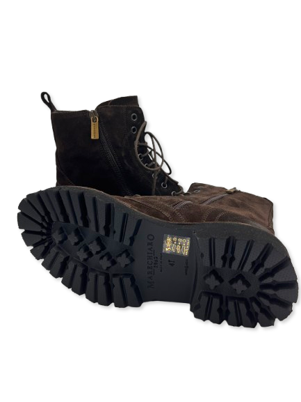 MARECHIARO 1962 Stivaletto marechiaro uomo 7765 moro a25 7765 CAMOSCIO TDM 