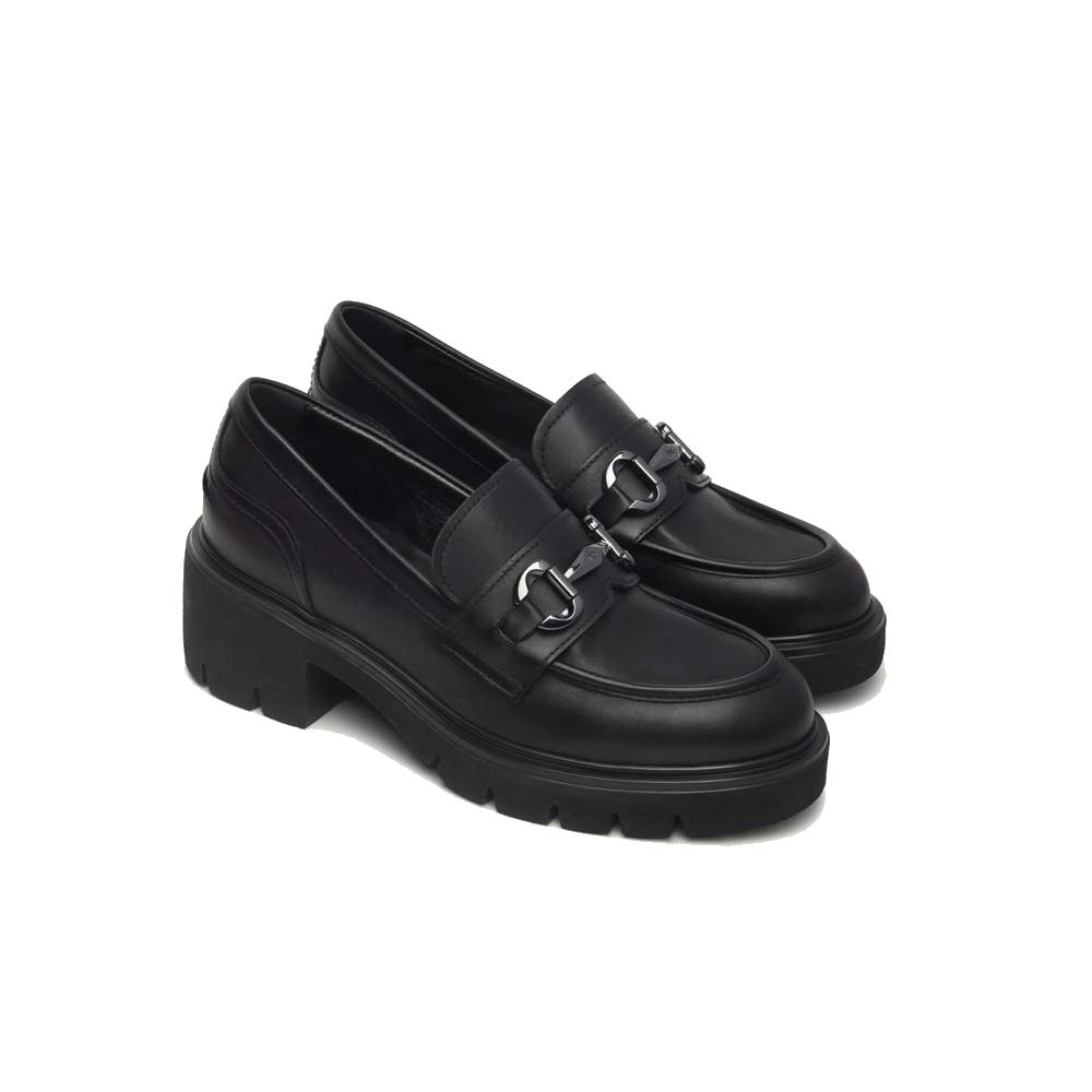 NEROGIARDINI Mocassini NeroGiardini donna I513980D neri I513980D 100 GUANTO NERO 