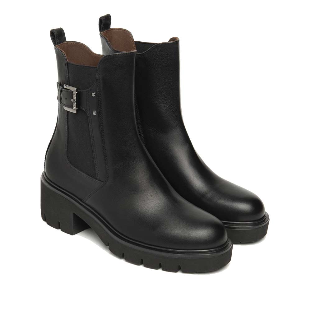 NEROGIARDINI Stivaletti NeroGiardini donna I514814D neri I514814D 100 SAGAR DECO NERO 