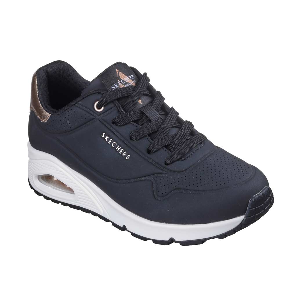 SKECHERS Sneakers Skechers donna 177094 nere 177094 BBK GOLDEN AIR 