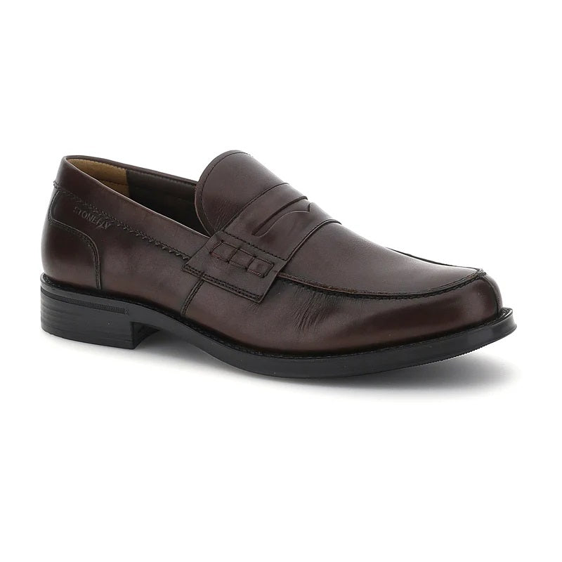 STONEFLY Mocassino Stonefly uomo bliss 1 lth 218700 m99 ferm brown a25 218700 410 BLISS 1 