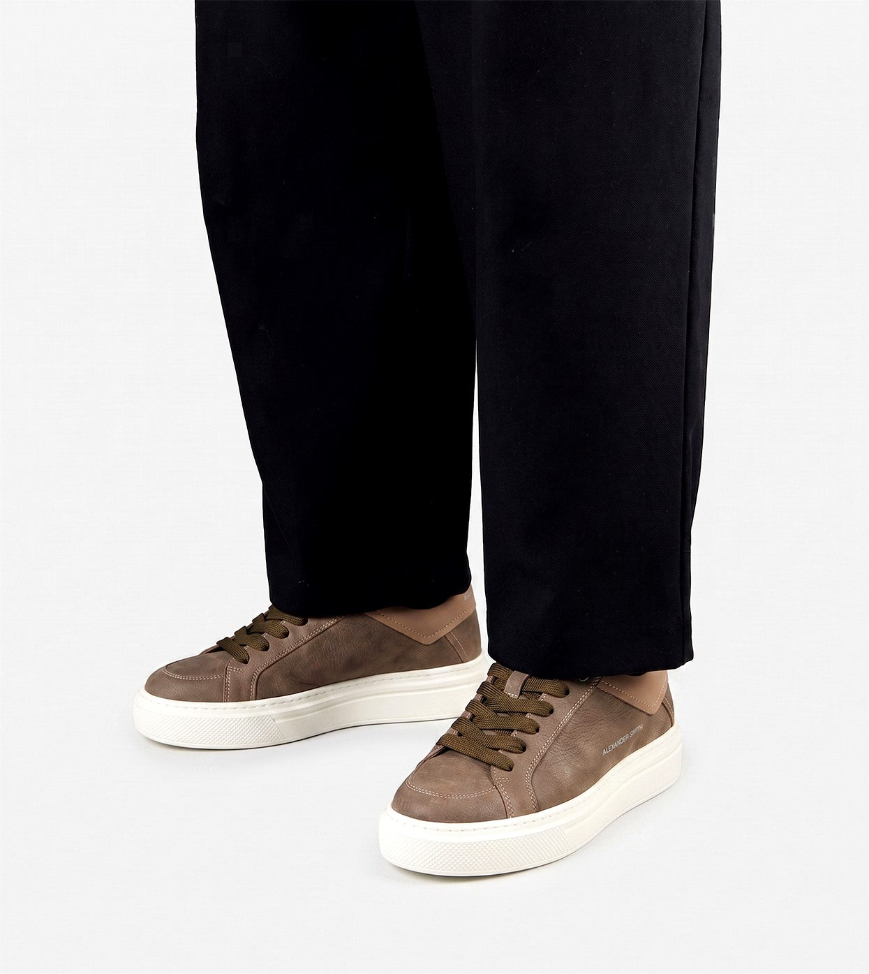 AlEXANDER SMITH Sneakers Alexander Smith uomo regent rtm  2253 olive brown ASBERTM 2253 OMT REGENT MAN 