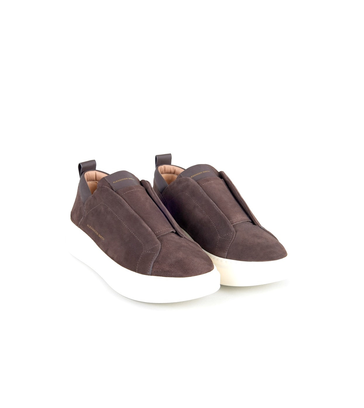 AlEXANDER SMITH Sneakers Alexander Smith uomo wembley slip on brown ASBEWLM 0104 DBN WEMBLEY MAN 