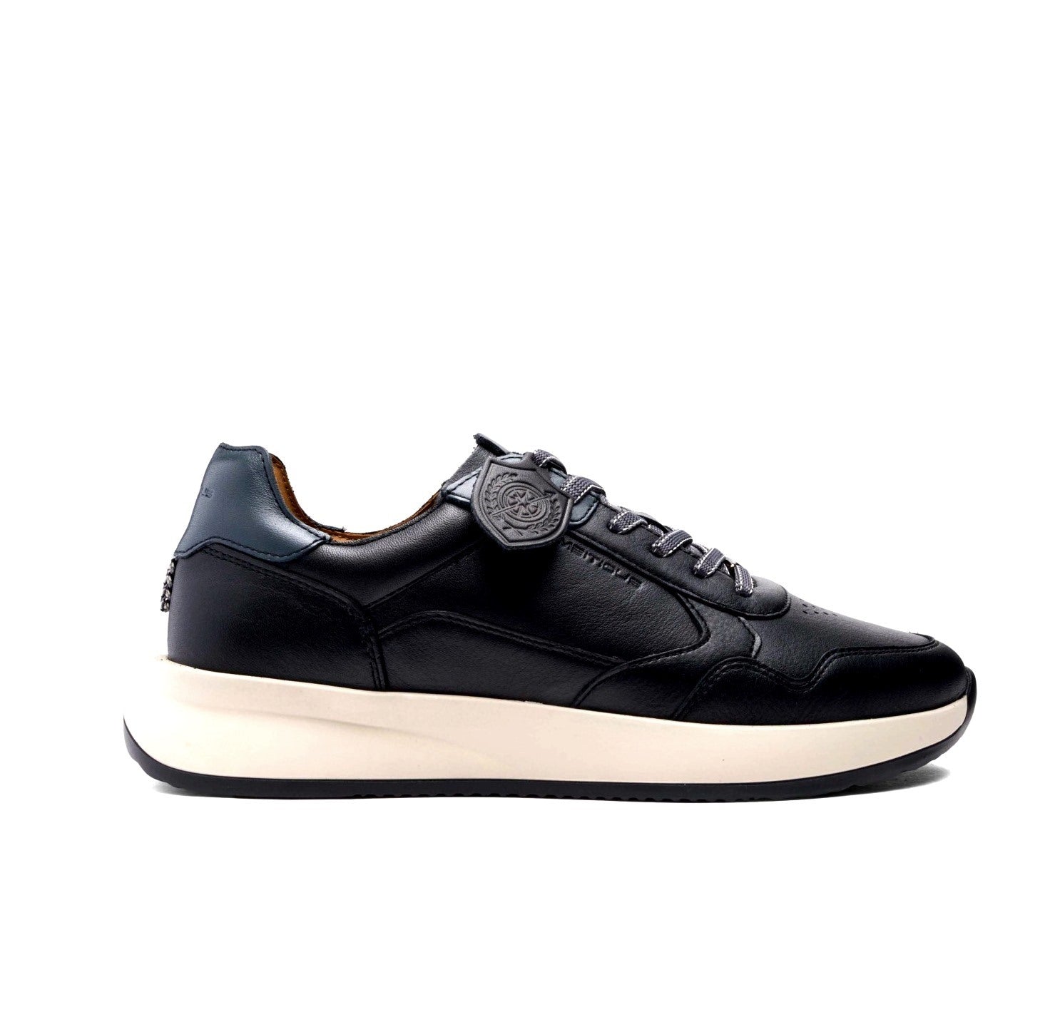 AMBITIOUS Sneakers ambitious uomo ronnie 14301a nere 14301A 7127AM RONNIE 