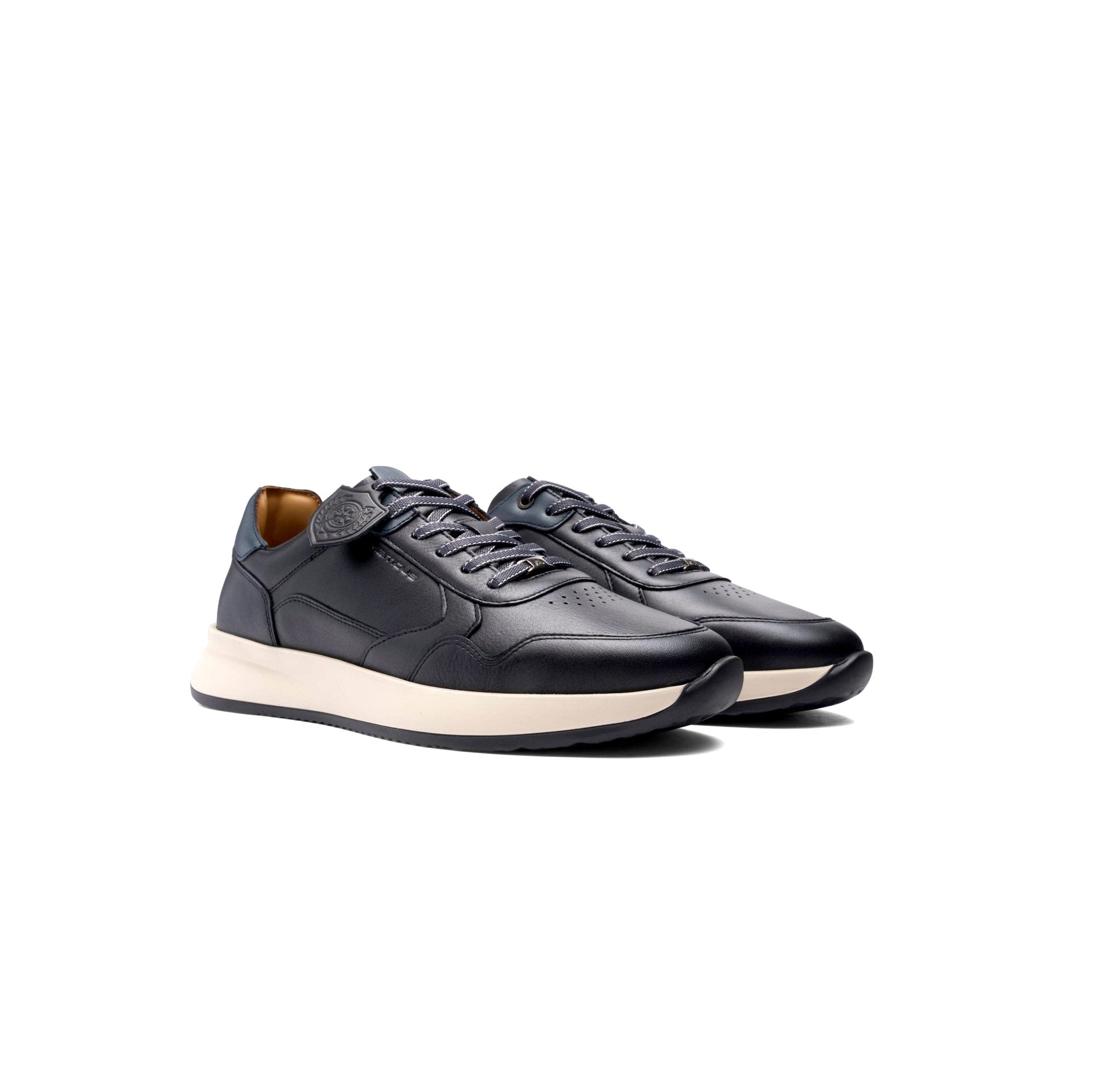 AMBITIOUS Sneakers ambitious uomo ronnie 14301a nere 14301A 7127AM RONNIE 