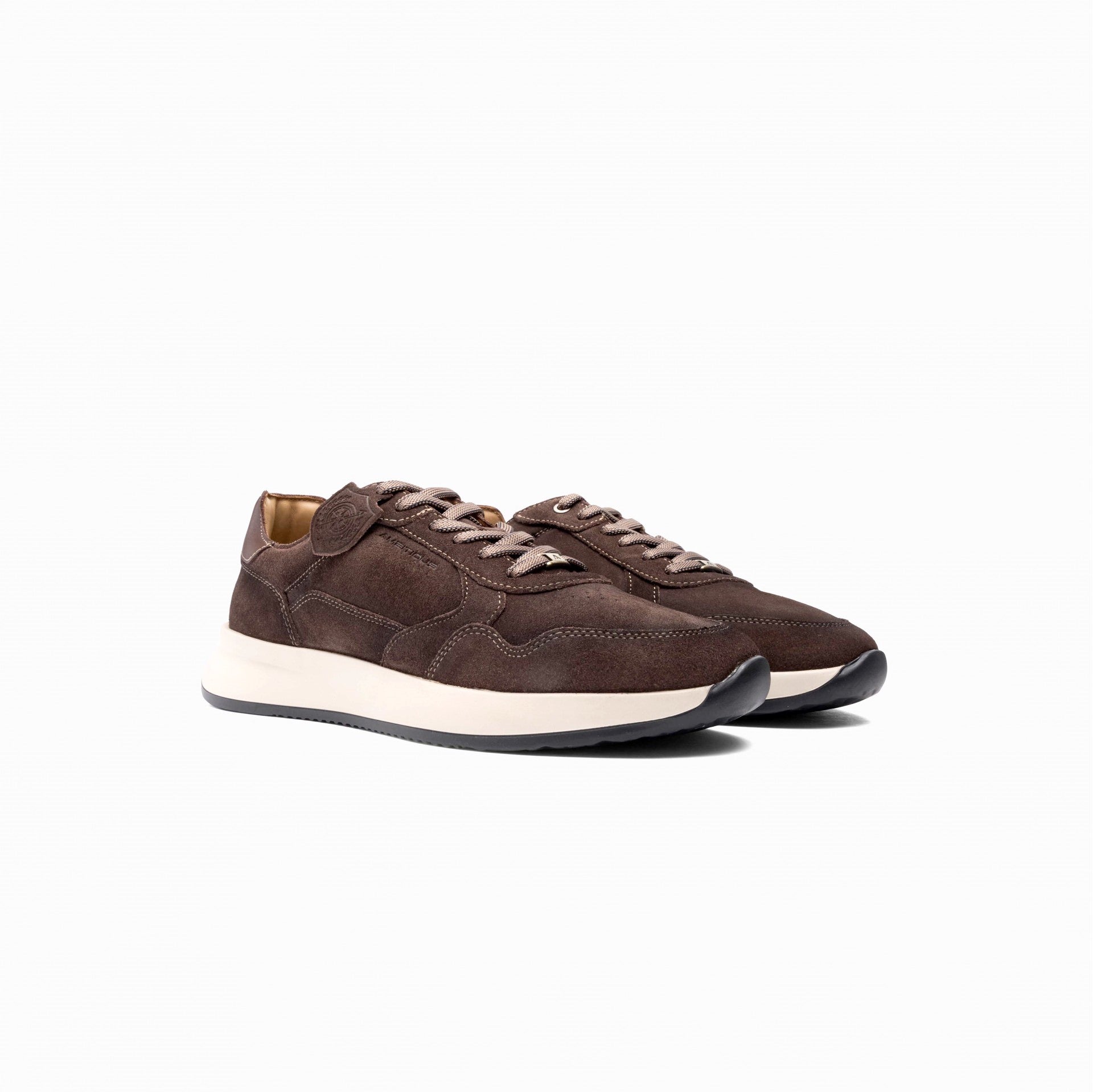 AMBITIOUS Sneakers ambitious uomo ronnie 14301a moro 14301A 7129AM RONNIE 