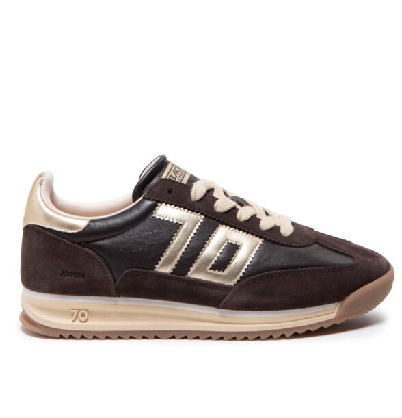 BACK70 sneakers back70 donna180009 spongy jogger coffe 108009 000210 JOGGER N02 SPONGY 