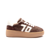 sneakers back70 donna mohair xxl 108055 m001 coffee butter