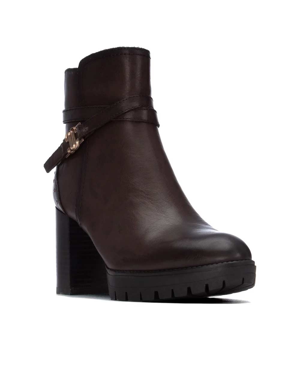 CARMELA Stivaletti Carmela donna 164280 marroni <BR/> 164280 PIEL MARRON 