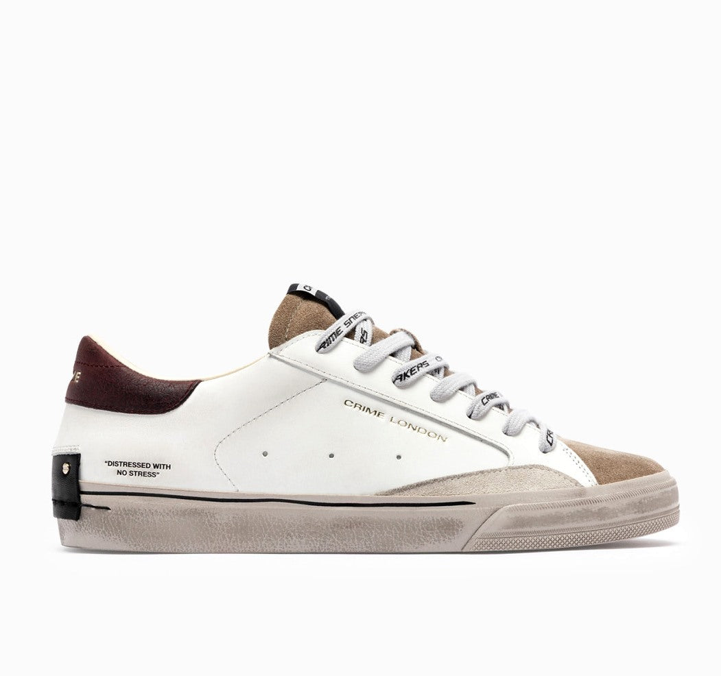 CRIME LONDON Sneakers crime london uomo distressed mulberry 2.0 10051AA9 10 DISTRESSED 2.0 