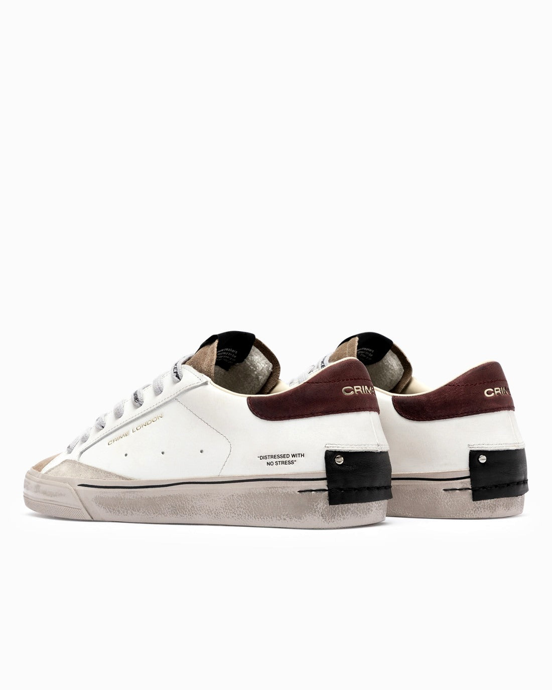 CRIME LONDON Sneakers crime london uomo distressed mulberry 2.0 10051AA9 10 DISTRESSED 2.0 