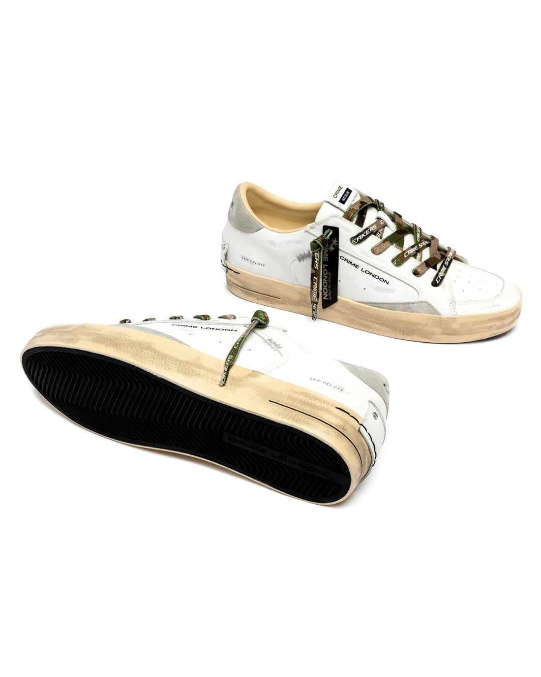 CRIME LONDON Sneakers crime london uomo sk8 deluxe skate 10109 10109AA9 10 SKATE 