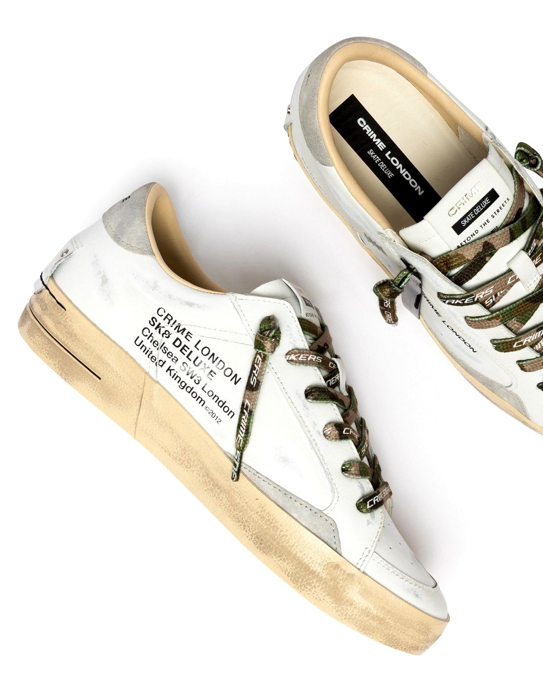 CRIME LONDON Sneakers crime london uomo sk8 deluxe skate 10109 10109AA9 10 SKATE 