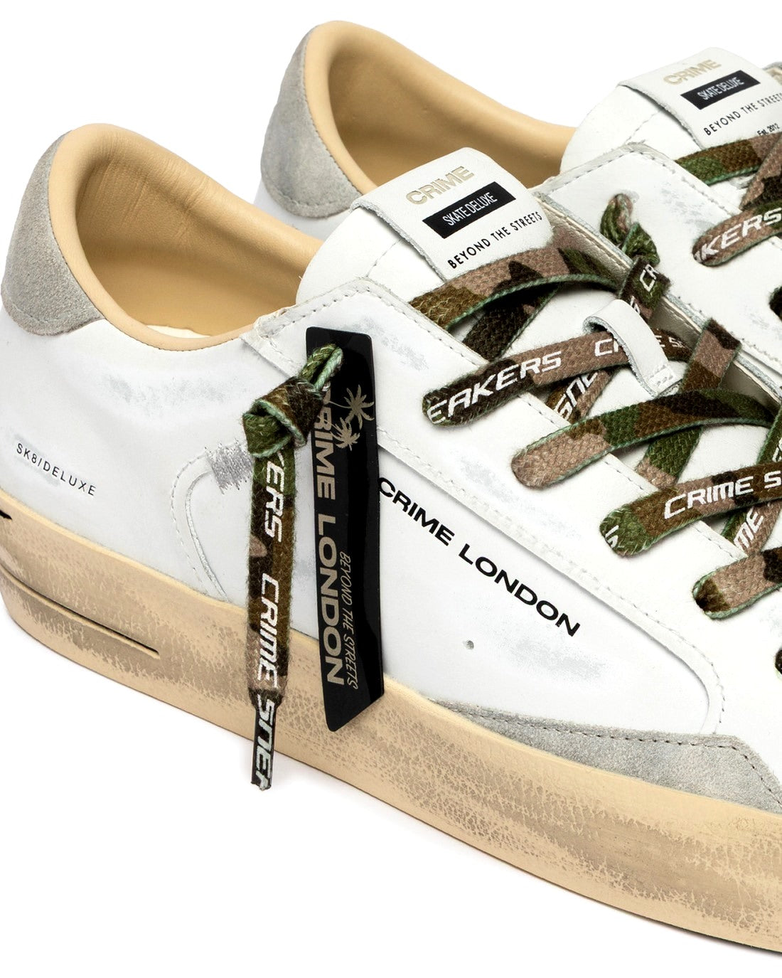 CRIME LONDON Sneakers crime london uomo sk8 deluxe skate 10109 10109AA9 10 SKATE 