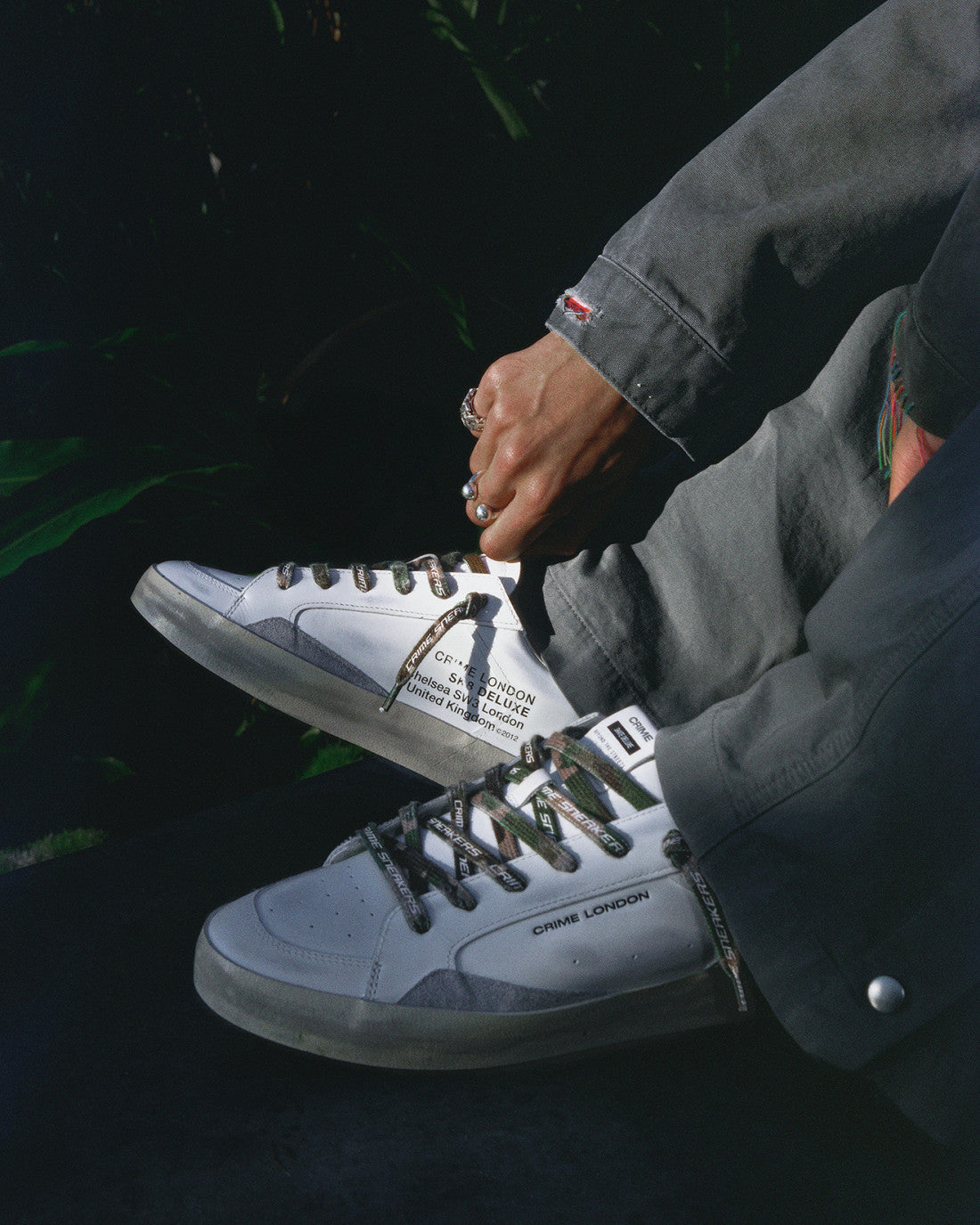 CRIME LONDON Sneakers crime london uomo sk8 deluxe skate 10109 10109AA9 10 SKATE 