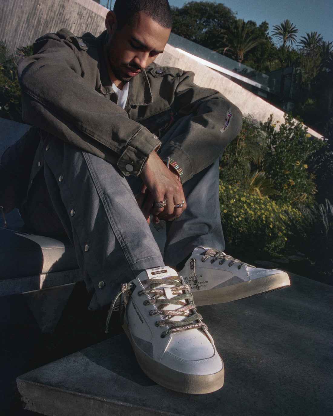 CRIME LONDON Sneakers crime london uomo sk8 deluxe skate 10109 10109AA9 10 SKATE 