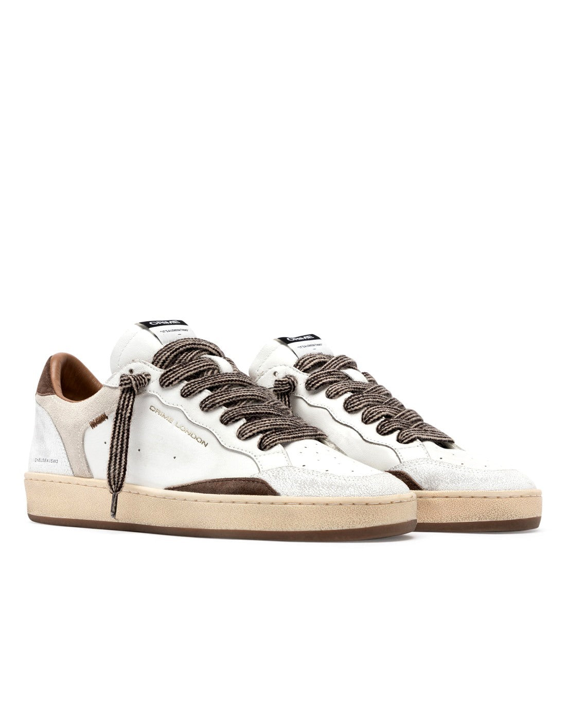 CRIME LONDON sneakers crime london uomo chelsea cool brown 10200AA9 10 CHELSEA 
