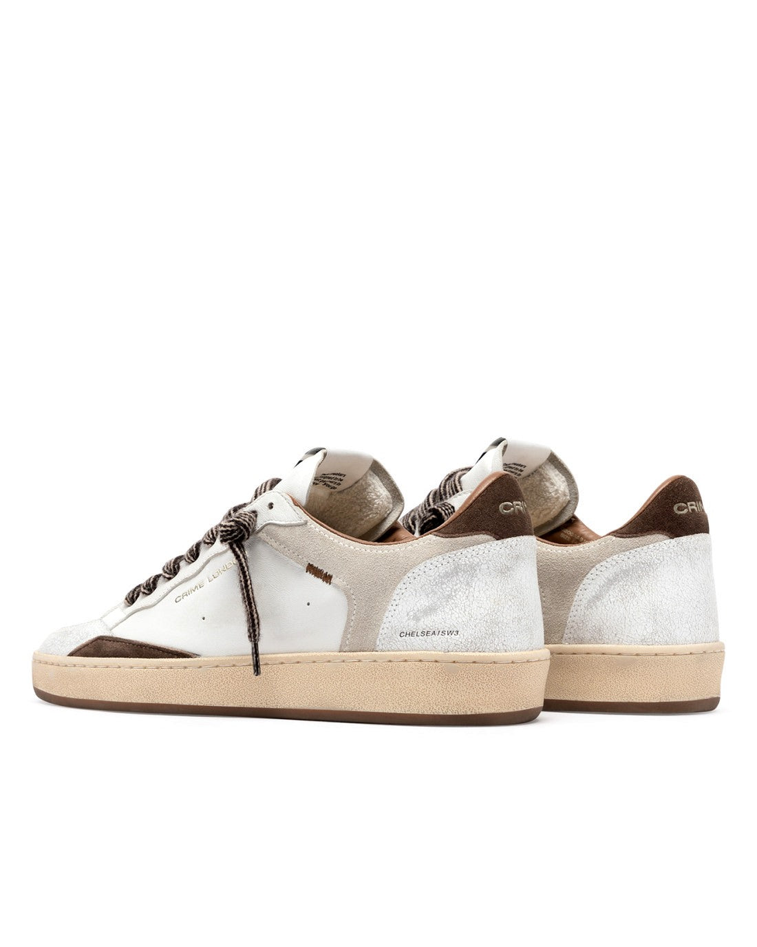 CRIME LONDON sneakers crime london uomo chelsea cool brown 10200AA9 10 CHELSEA 