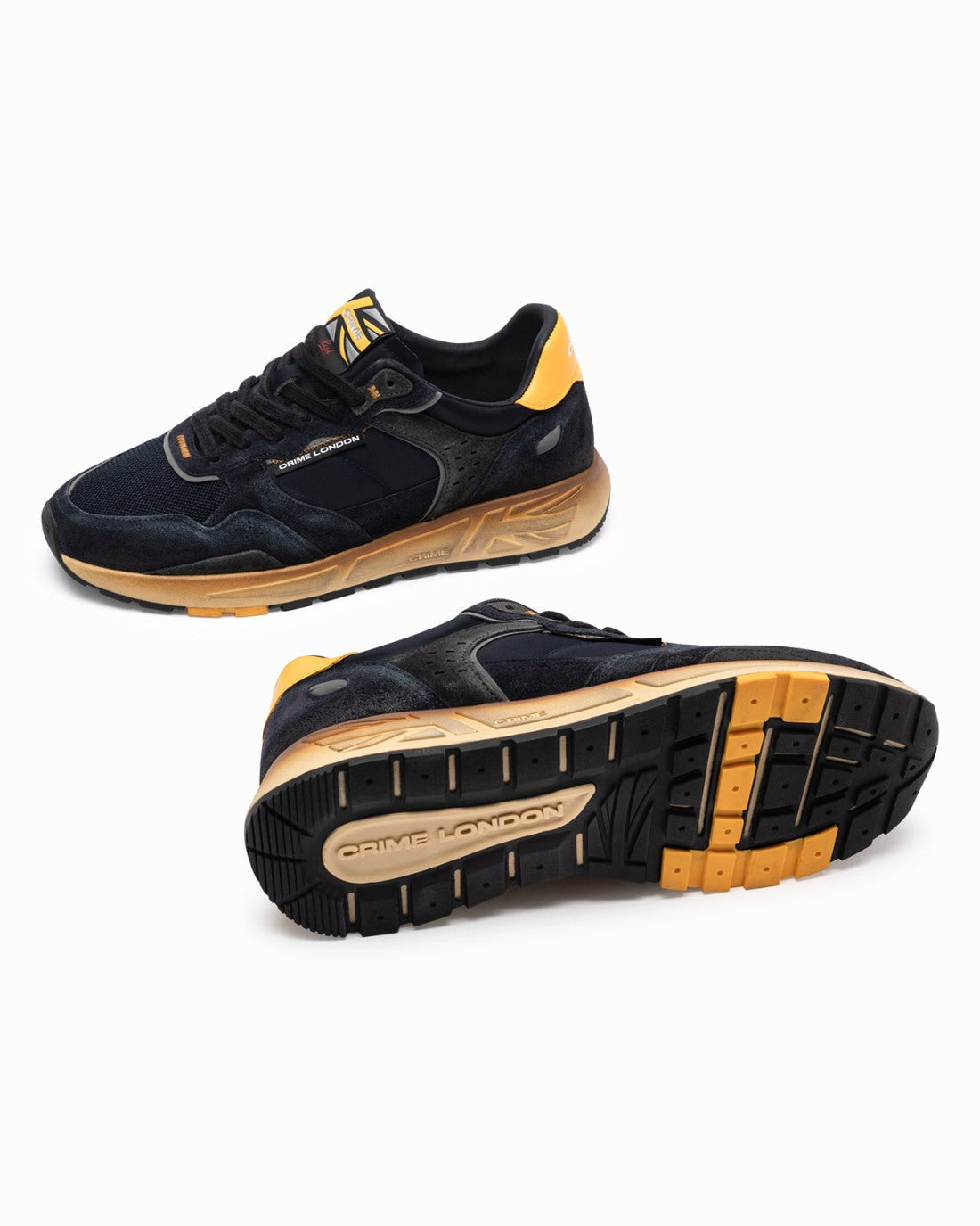 CRIME LONDON Sneakers crime london uomo rush yellow bolt 10604 10604AA9 40 RUSH 