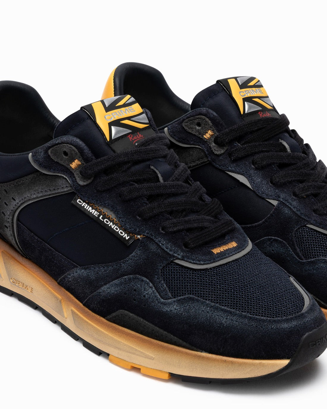 CRIME LONDON Sneakers crime london uomo rush yellow bolt 10604 10604AA9 40 RUSH 