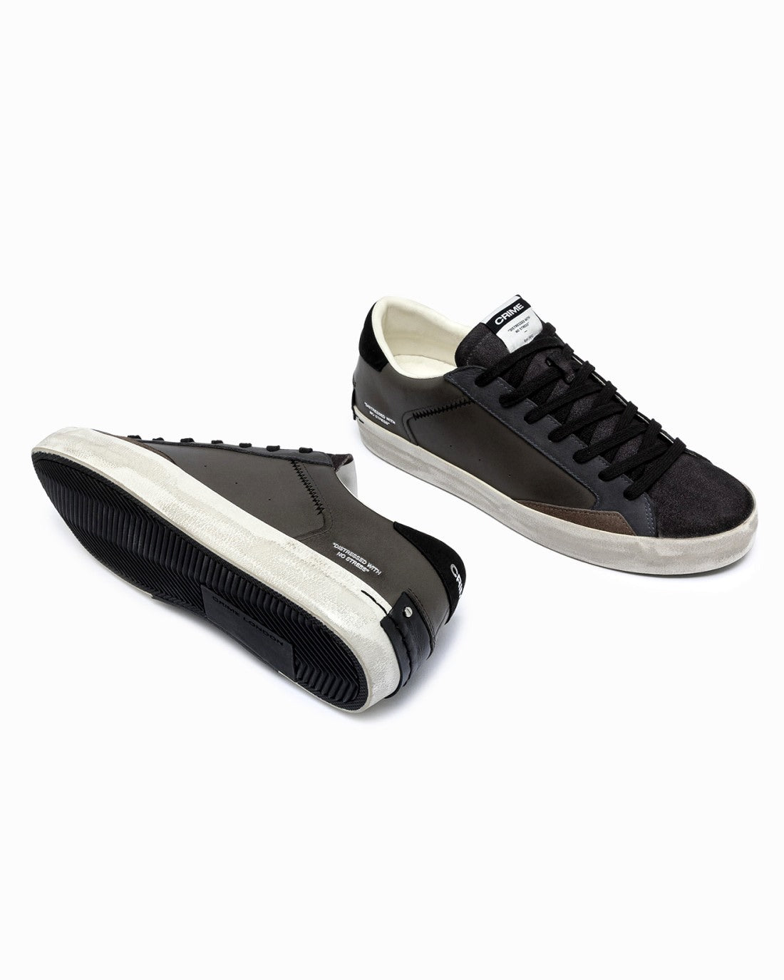 CRIME LONDON sneakers crime london uomo 11008I distressed grey matters 11008II8 33 DISTRESSED 