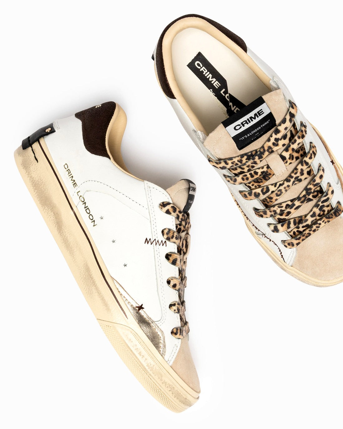 CRIME LONDON sneakers crime london donna 23071a deconstructed urban 23071AA9 10 DECONSTRUCTED 