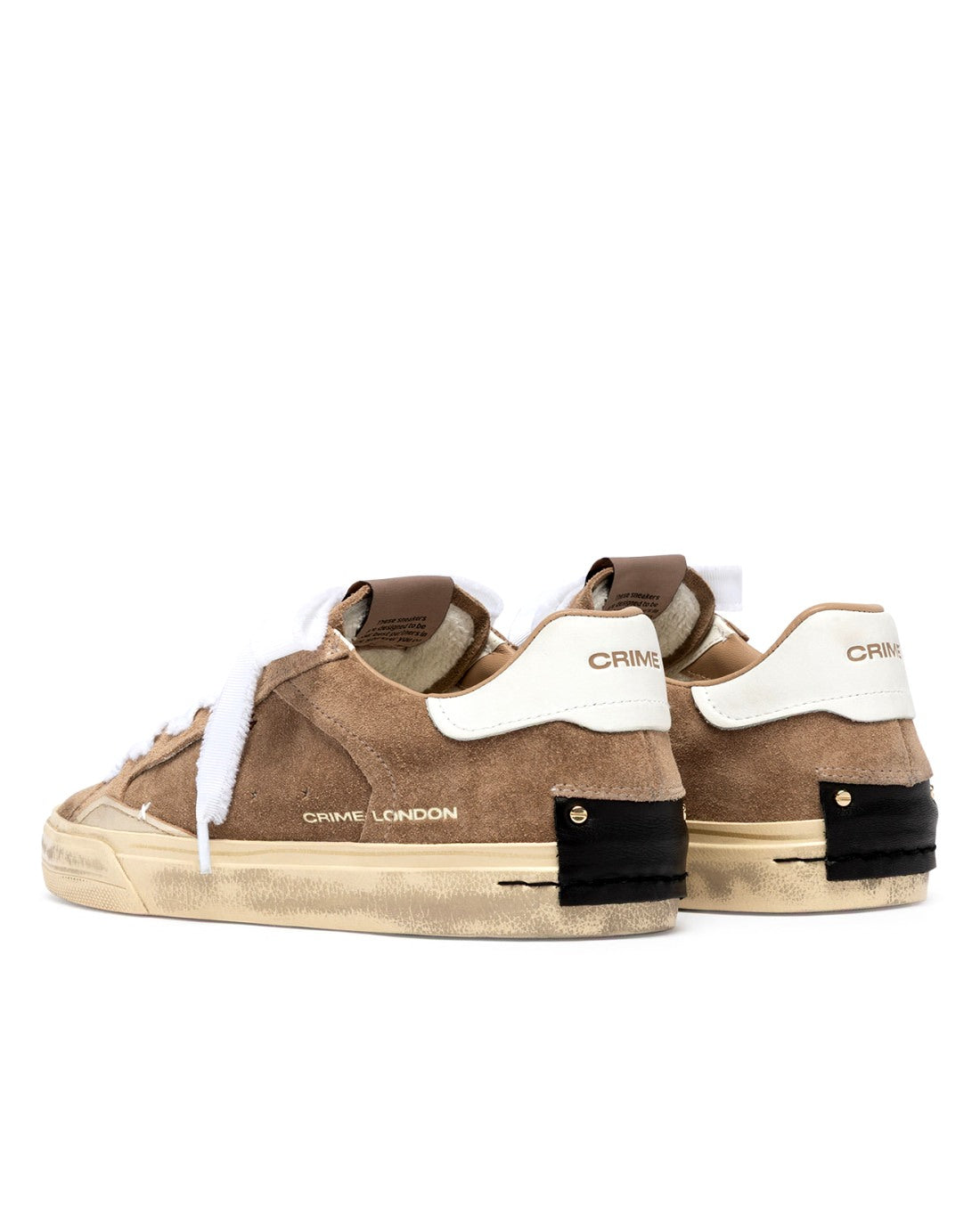 CRIME LONDON Sneakers crime london donna deconstructed hot chai 23078AA9 15 DECONSTRUCTED 