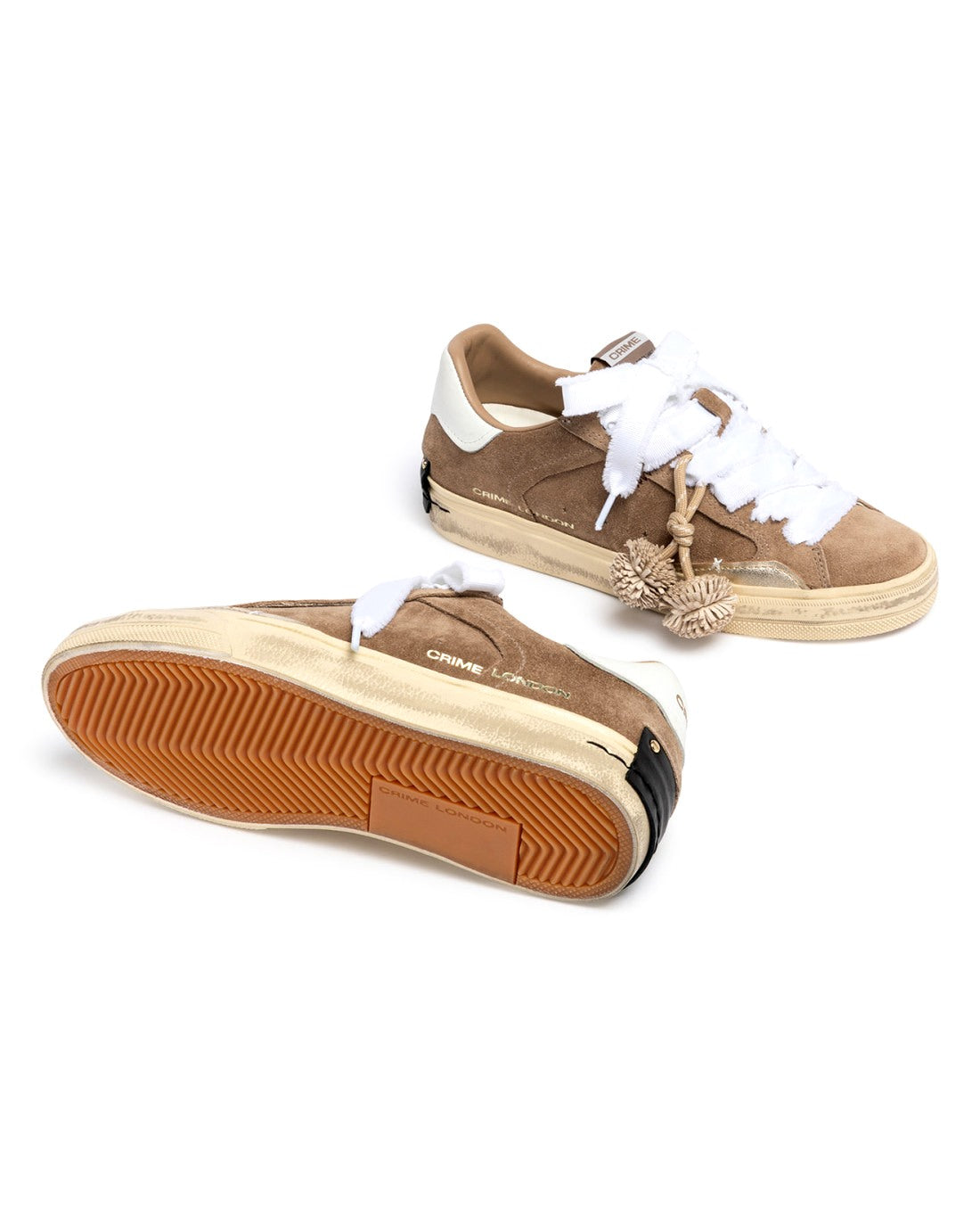 CRIME LONDON Sneakers crime london donna deconstructed hot chai 23078AA9 15 DECONSTRUCTED 