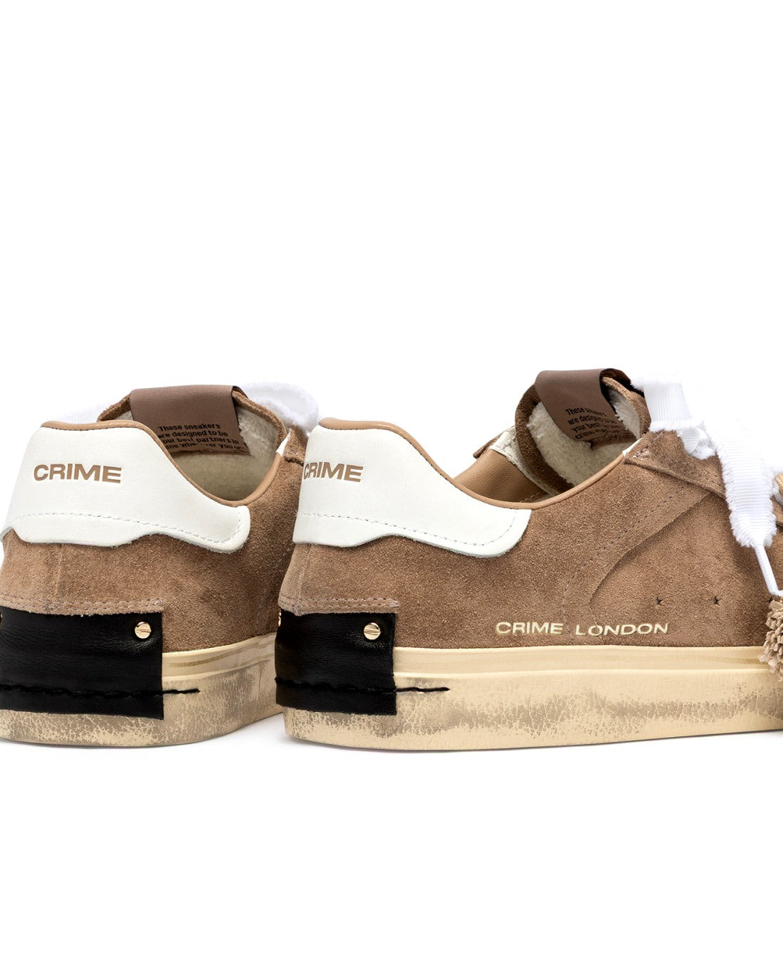 CRIME LONDON Sneakers crime london donna deconstructed hot chai 23078AA9 15 DECONSTRUCTED 