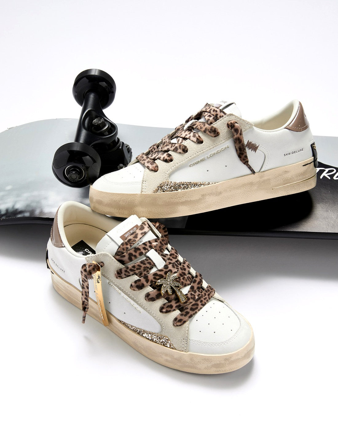 CRIME LONDON Sneakers crime london donna skate jungle palm 23102AA9 10 SKATE 